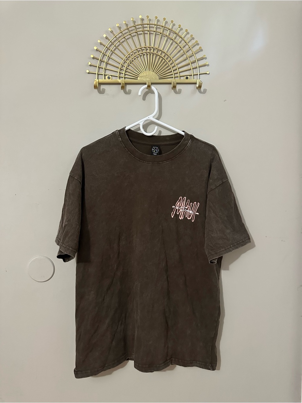 Maui and Sons Brown Graphic Short Sleeve Tee